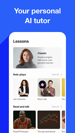 Speak English with Loora AI