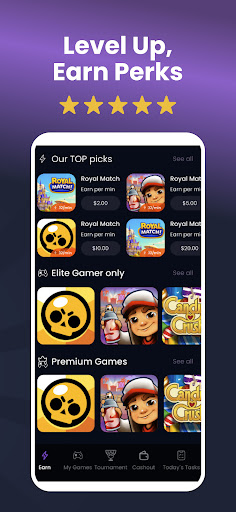 Cashly-Play & Earn in Minutes screenshot