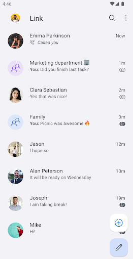 Link Messenger screenshot