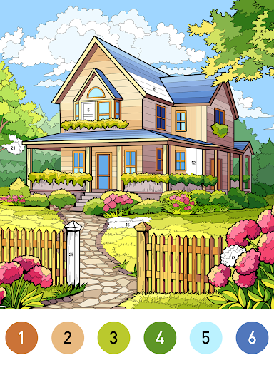 Country Farm Coloring Book screenshot
