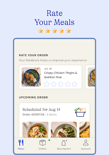 Blue Apron screenshot