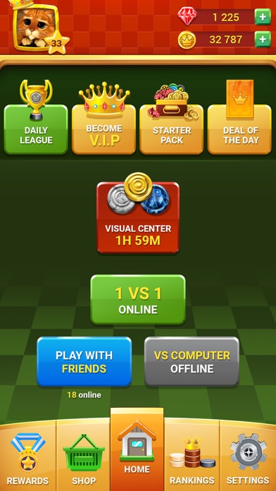 Checkers - Online & Offline screenshot