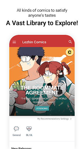 Lezhin Comics - Daily Releases screenshot