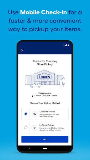 Lowe's screenshot