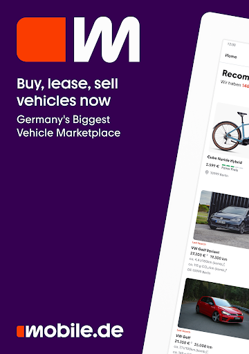 mobile.de - car market screenshot