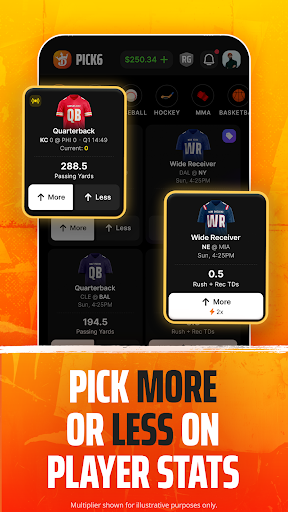 DraftKings Pick6: Fantasy Game screenshot