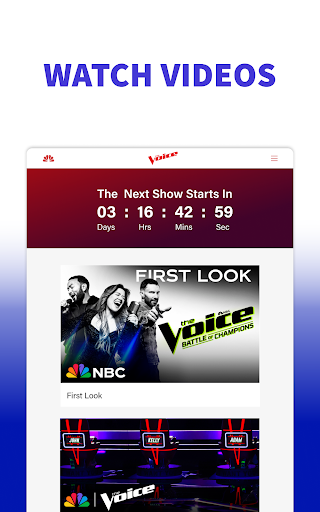 The Voice Official App on NBC screenshot