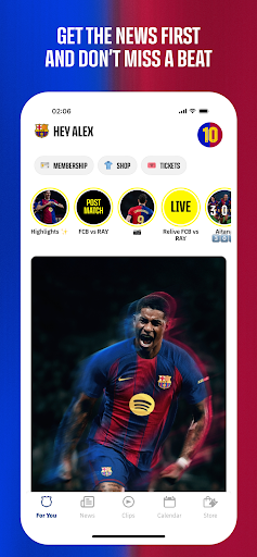 FC Barcelona Official App screenshot