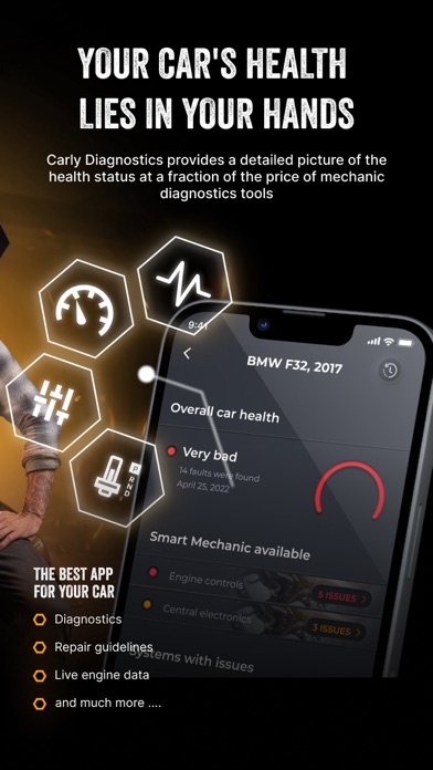 Carly — OBD2 car scanner screenshot