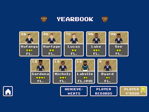 Retro Bowl College screenshot