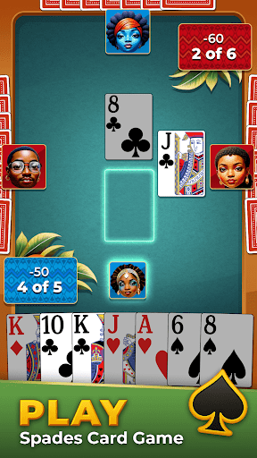 Spades Pop - Classic Card Game screenshot