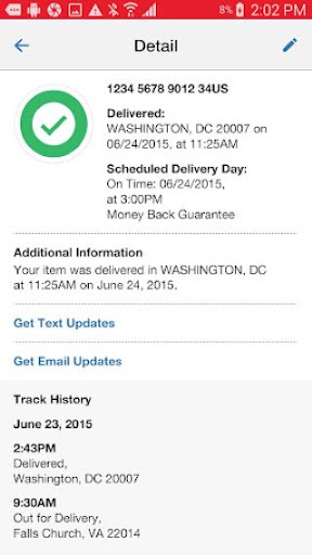 USPS MOBILE® screenshot