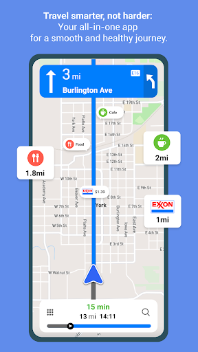 GPS+ Maps, Navigation, Traffic screenshot