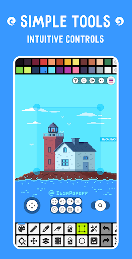 Pixel Studio PRO: editor screenshot