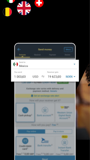 Western Union Send Money Now screenshot