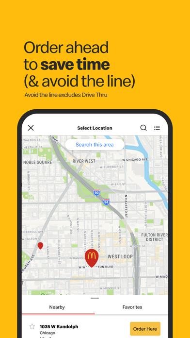 McDonald's screenshot