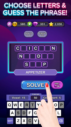 Trivia Puzzle Fortune Word Fun screenshot