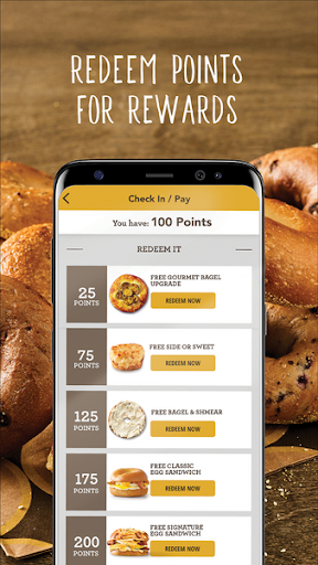Einstein Bros Bagels screenshot