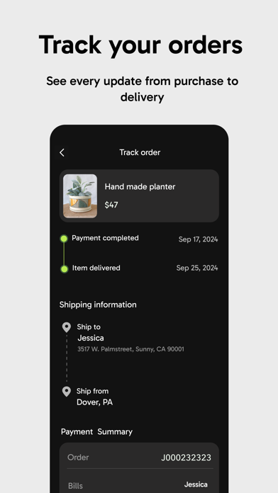 Palmstreet - Live shopping screenshot