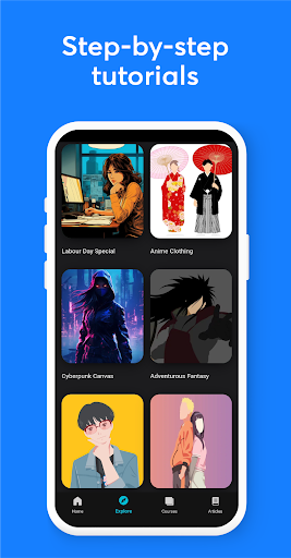 Learn to Draw Anime by Steps screenshot