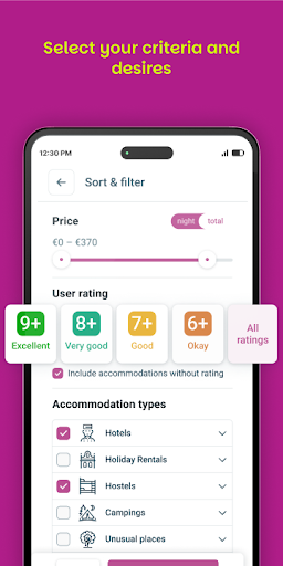 Cozycozy: All accommodations screenshot