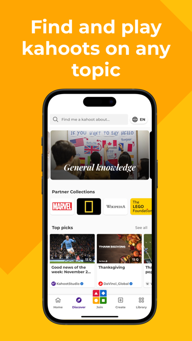 Kahoot! Play & Create Quizzes screenshot