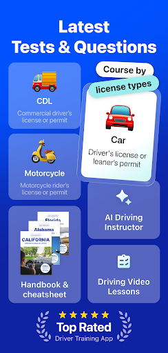 DMV Permit Practice Test 2025 screenshot