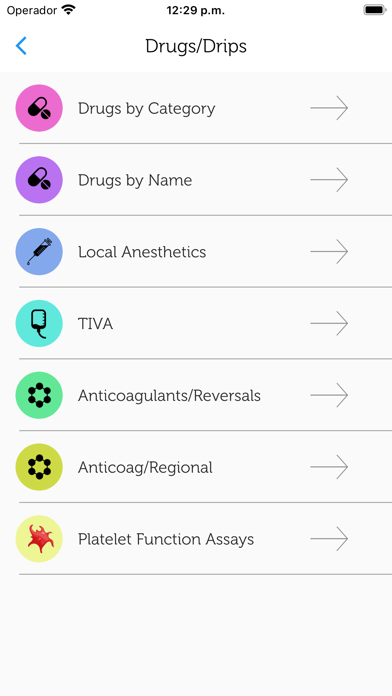 Vargo Anesthesia Mega App screenshot