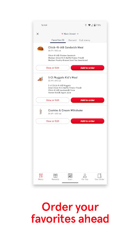 Chick-fil-A® screenshot