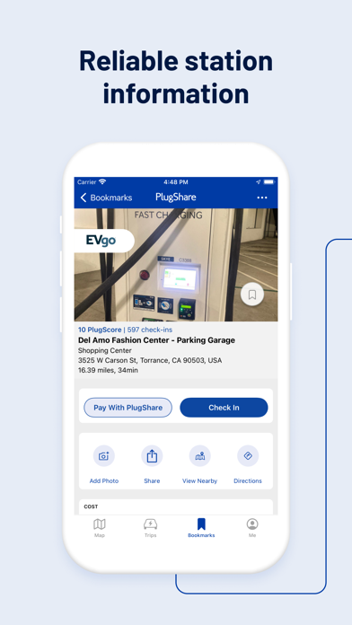 PlugShare - EV & Tesla Map screenshot