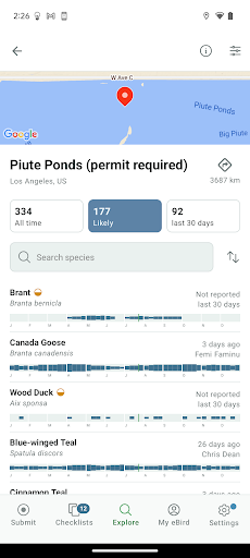 eBird by Cornell Lab screenshot