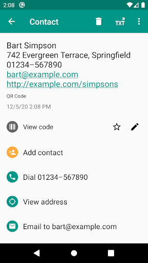 QR & Barcode Scanner screenshot