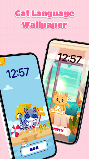 DIY Cat Language Wallpaper screenshot