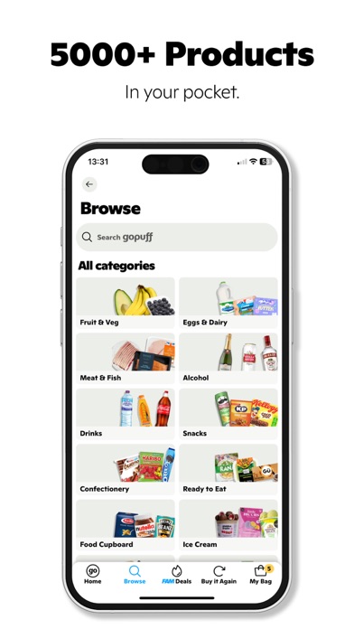 Gopuff—Alcohol & Food Delivery screenshot