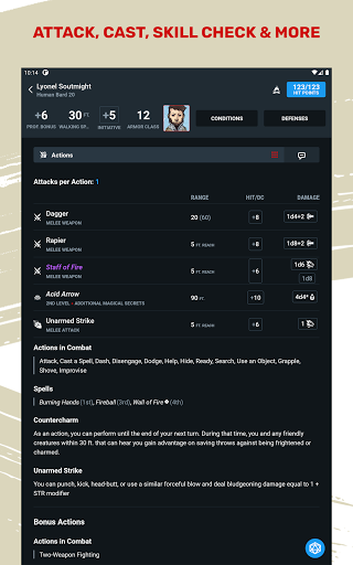 D&D Beyond screenshot