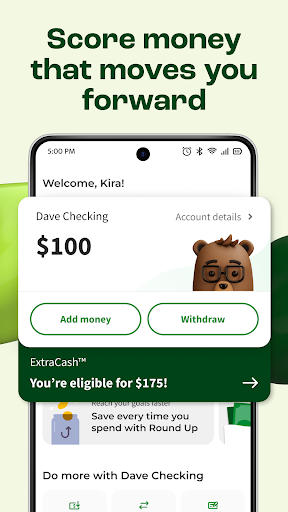Dave - Fast Cash & Banking screenshot
