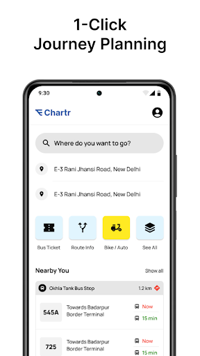 Chartr - Tickets, Bus & Metro screenshot