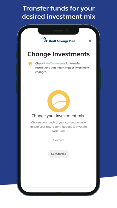Thrift Savings Plan screenshot