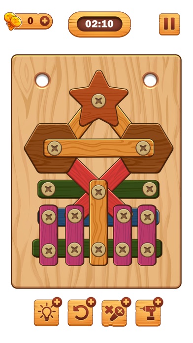 Screw Puzzle: Wood Nut & Bolt™ screenshot