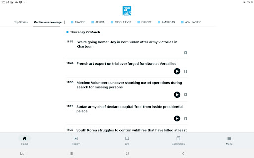 FRANCE 24 - Live news 24/7 screenshot