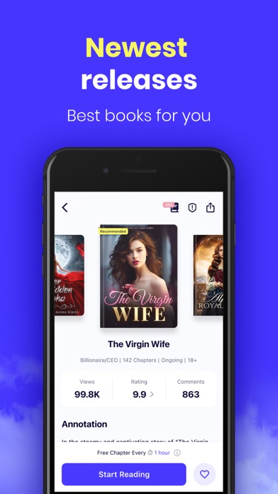 AlphaNovel — Books & Stories screenshot