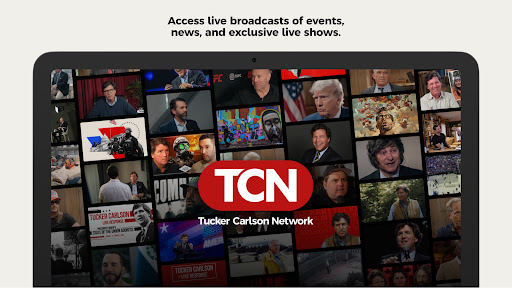 Tucker Carlson Network screenshot
