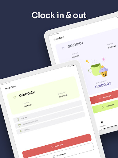 Time Clock: Easy Tracker screenshot