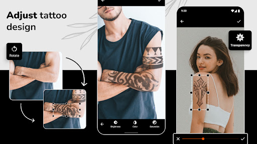 Tattoo Simulator Tattoo Maker screenshot