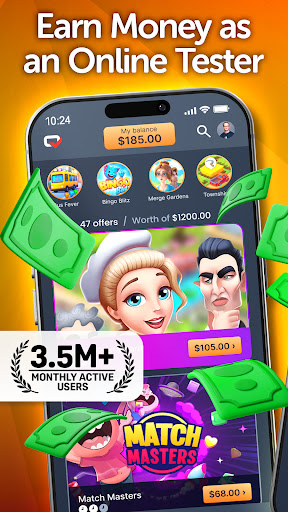 testerup - earn money screenshot