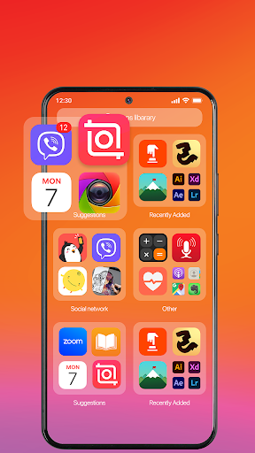 Launcher OS - Themes & Widgets screenshot