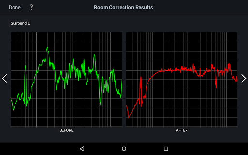 Audyssey MultEQ Editor app screenshot