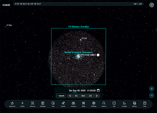 SkySafari 8 Pro screenshot