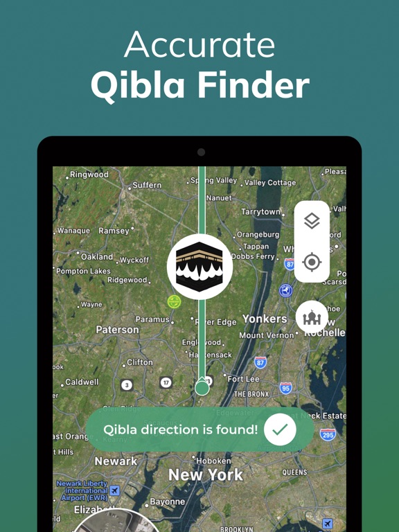 Qibla Finder Compass 100% screenshot