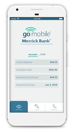 Merrick Bank Mobile screenshot